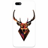 Husa silicon pentru Huawei Y5 2018, Geometric Tibetan Antelope