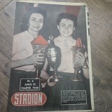 Revista Stadion Nr. 6 Anul XI Martie 1958