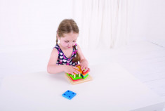 Joc de sortare - 4 forme geometrice PlayLearn Toys foto