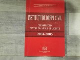 Institutii de drept civil