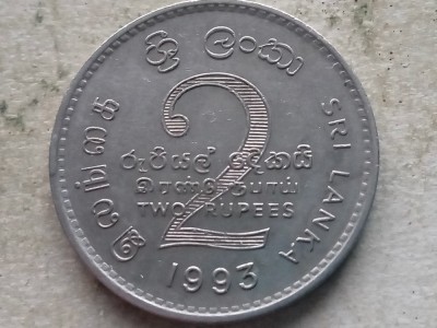 SRI LANKA-2 RUPEES 1993 foto