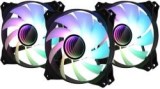 Set 3 ventilatoare Zalman &amp;quot;IF120A3&amp;quot;, 120mm, 1200 RPM, hydraulic bearing, 55.2 cfm, RGB, 3-pin adresabil, negru, &amp;quot;ZM-IF120A3&amp;quot;