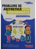 Adrian Zanoschi - Probleme de aritmetica pentru performanta, clasele 4-5 (editia 2019)