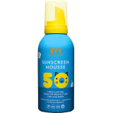 Sunscreen Mousse Crema de fata si corp spuma cu SPF 50 Copii 150 ml