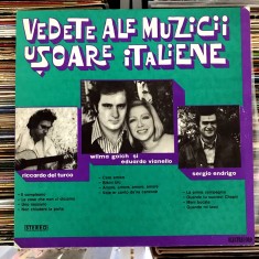 Disc Vinil Muzică Italiană &amp;ndash; Vedete Ale Muzicii Ușoare Italiene Nou foto