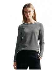 Pulover pentru femei Cecil B302645, alb negru, M - OUTLET
