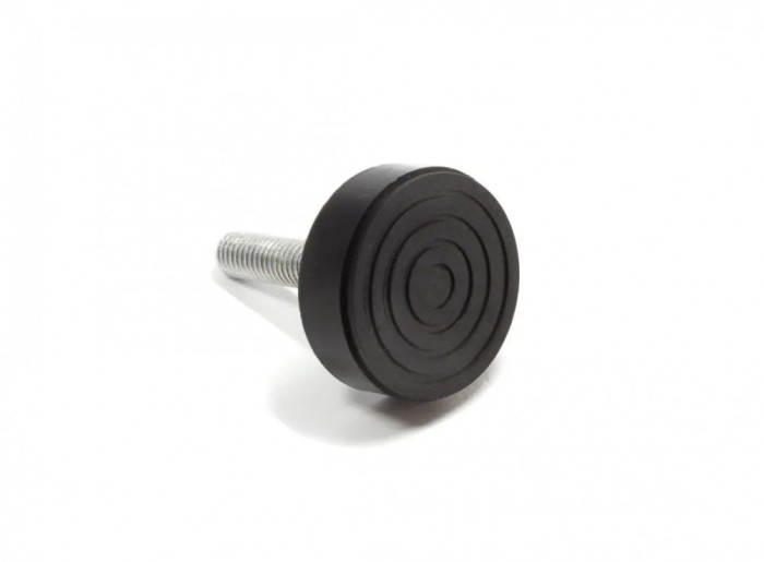 Picior universal pentru aparate electrocasnice, cauciuc, filet M8