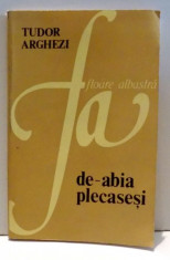 DE-ABIA PLECASESI de TUDOR ARGHEZI , 1991 . foto