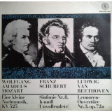 VINIL Wolfgang Amadeus Mozart Ludwig van Beethoven-Sinfonie Nr. 8 &lrm; (VG)