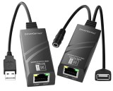 Extender USB 2.0 via Cat5e/Cat6 pana la 50m, kuext2