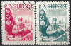 B0165 - Albania 1960 - Graniceri 2v.stampilate,serie completa, Stampilat