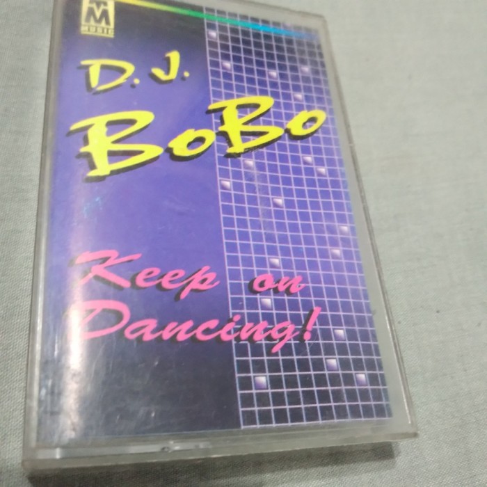 CASETA AUDIO DJ BOBO-KEEP ON DANCING RARA !!! ORIGINALA