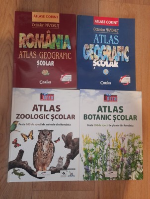 Atlas botanic scolar foto