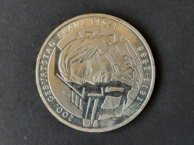 10 Euro &amp;quot;Franz Liszt&amp;quot; G, 2011, RFG - A 2660 foto