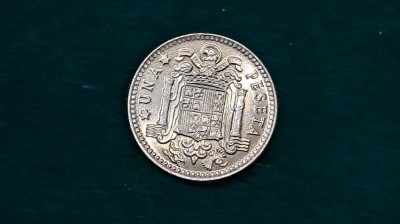 1 pesetas 1975 unc foto