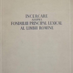 INCERCARE ASUPRA FONDULUI PRINCIPAL LEXICAL AL LIMBII ROMANE-ALEXANDRU GRAUR