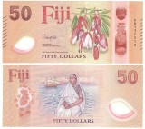 Bancnota Fiji 50 Dolari 2025 (2026) - P128 UNC ( polimer - vezi descriere )