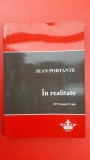 In realitate poeme- Jean Portante