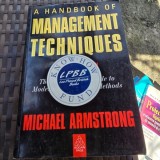 A Handbook of Management Techniques - Michael Armstrong