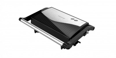 Gratar electric Cecotec Rock nGrill 750 W, Deschidere 180 &amp;ordm;, Suprafata 23 x 14.5 cm - RESIGILAT foto