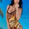 SW2359-99 Costum de baie intreg cu burete si print jungle