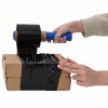 VidaXL Pelicule extensibile 50 buc Negru 23 &micro;m 10 cm x 150 m