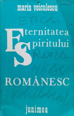 Eternitatea Spiritului Romanesc - Marin Voiculescu , F241 foto