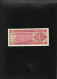Antilele olandeze 1 gulden 1970 seria0599619 unc