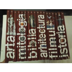 RAFTUL DE CULTURA GENERALA (18 Volume) - ARTA/MITOLOGIA/BIBLIA/ARHITECTURA/FILMUL/ISTORIA