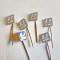 E118-Lot 6 insigne UMT Timisoara 1.3/1.3 cm.