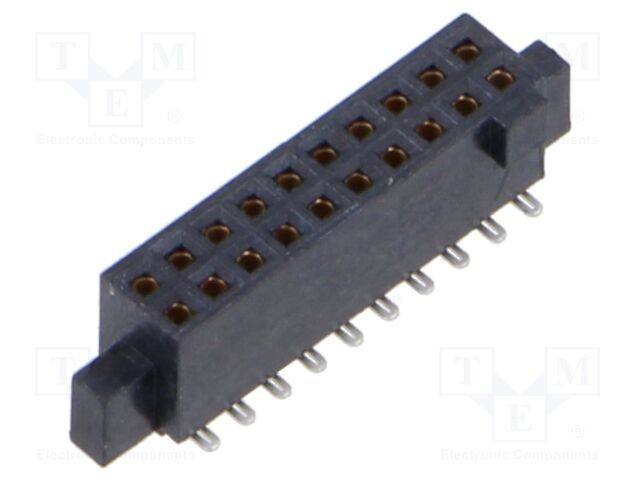 Conector PCB-PCB mamă 20 PIN 1,27mm SFM argintat SAMTEC