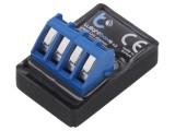 Variator de Lumină Fără Fir 12-24VDC IP20 2.4GHz 1W WLIGHTBOXS V2