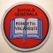 5.502 ROMANIA ECUSON EMBLEMA PATCH SCOALA GENERALA BUNGETU-VACARESTI 77mm
