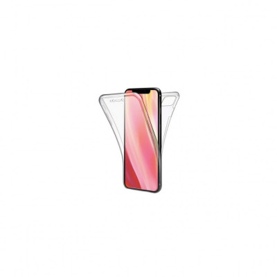 Husa Compatibila cu Apple iPhone 11 Pro Max - iberry FullCover 360 TPU/PC Clear foto