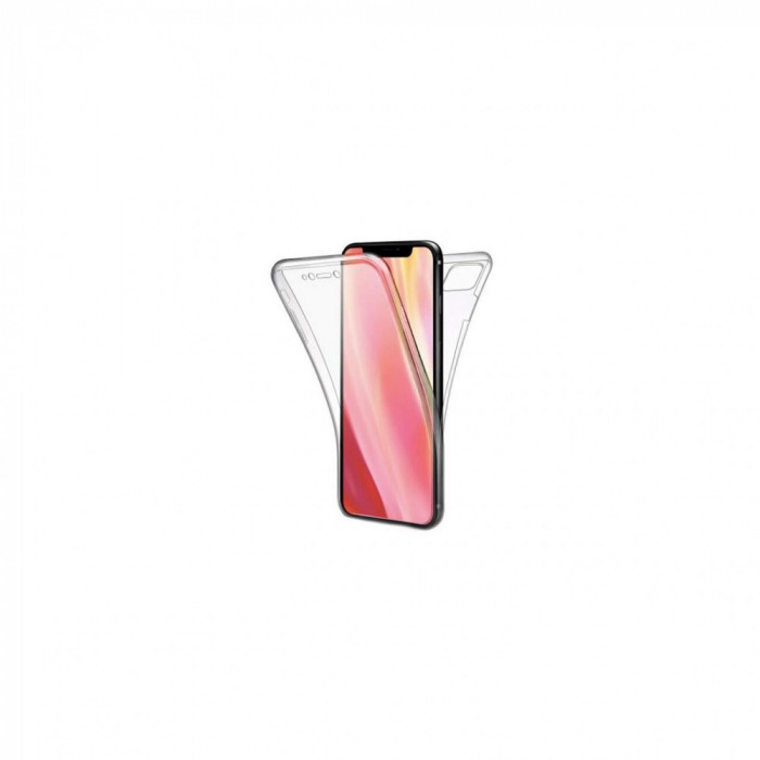 Husa Compatibila cu Apple iPhone 11 Pro - iberry FullCover 360 TPU/PC Clear