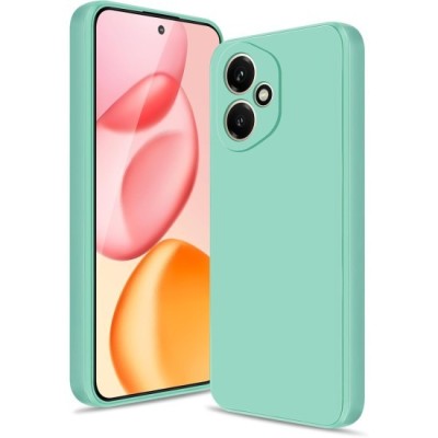 Husa Soft Touch, slim, ALC Mobile, anti soc, compatibila cu Honor 400 5G, Turqoise Tpu foto