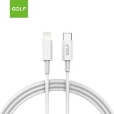 Cablu USB tip C-Lgt 4A 1m alb Golf HQ