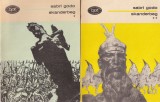 Sabri Godo - Skanderbeg, 2 volume, Editia 1981, Biblioteca pentru toti, Carti istorice, romana, 13x20cm, brosate