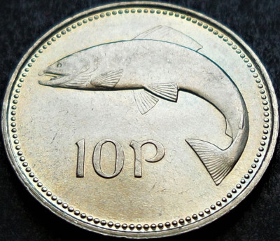 Moneda 10 PENCE - IRLANDA, anul 2000 * cod 1411 = UNC! foto