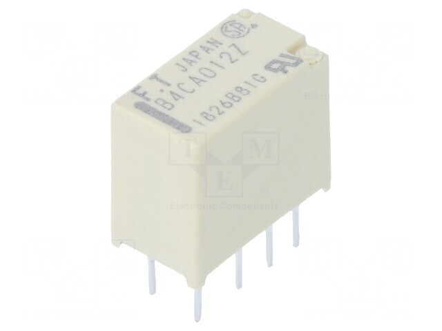 Releu Electromagnetic DPDT 12VDC 2A THT