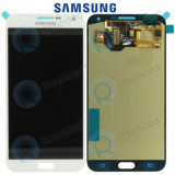 Samsung Galaxy E7 (SM-E700) Modul display LCD + Digitizer alb GH97-17227A