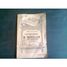 CUVANTAREA PENTRU M. MARCELLUS - MARCUS TULLIUS CICERO
