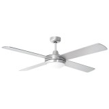 VENTILATOR TIP CANDELABRU 2X E27 - ARGINTIU, V-TAC