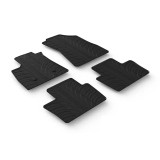 Set covorase auto din cauciuc Renault Austral-e SUV Hybrid 07.2022- (Automat), Negru, Gledring, 4 buc. AutoDrive ProParts