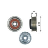Rola intinzator curea transmisie Fiat Sedici; Suzuki Ignis I, Ignis II, Jimny Autoturism De Teren, Deschis, Jimny Autoturism De Teren, Inchis, R, R+
