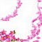 Servetele de masa cu flori roz pentru petrecere - 33 cm, Radar 62937, Set 20 buc
