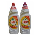 Set 2 x Detergent de vase Fairy, Lemon, 750 ml