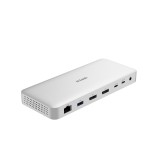Docking Station D-Link DUF-901, 9-in-1, USB4, USB Type-C, 100W, Gri, Garantie 2 ani