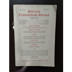 Revista Fundatiilor Regale Anu, XII Noiembrie 1945 Nr. 3