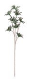 Cumpara ieftin Set 12 flori artificiale verde inchis Yasmina 32x104h
